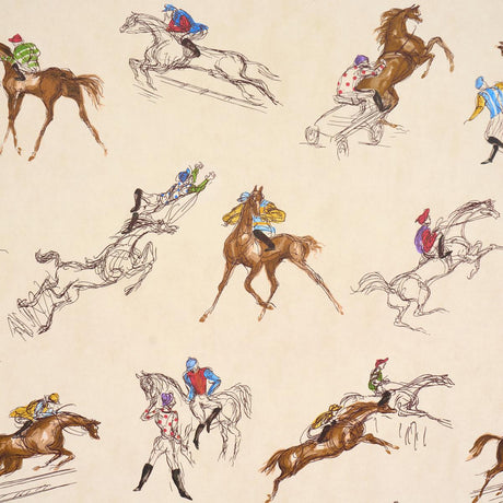 Schumacher X Backdrop Tanbark Multi Multi Wallpaper