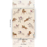 Schumacher X Backdrop Tanbark Multi Multi Wallpaper
