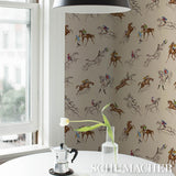 Schumacher X Backdrop Tanbark Multi Multi Wallpaper