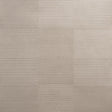 Schumacher Quinton Offset Rib Wallcovering Platinum Wallpaper