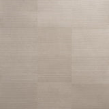 Schumacher Quinton Offset Rib Wallcovering Platinum Wallpaper