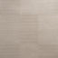 Schumacher Quinton Offset Rib Wallcovering Platinum Wallpaper