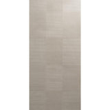 Schumacher Quinton Offset Rib Wallcovering Platinum Wallpaper