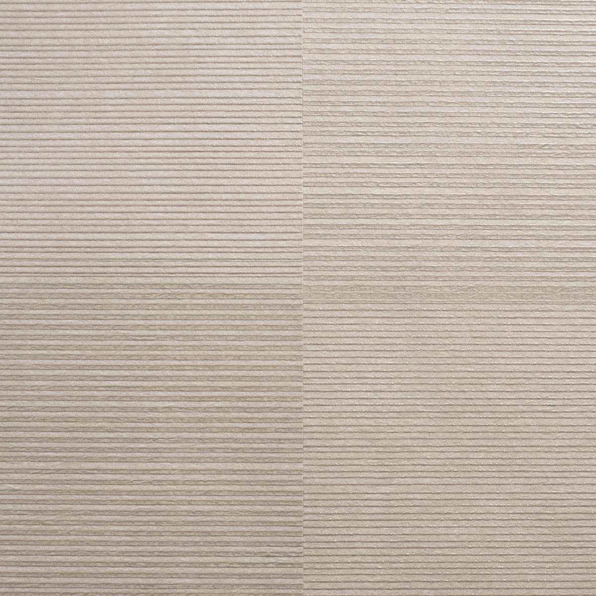 Schumacher Quinton Offset Rib Wallcovering Platinum Wallpaper