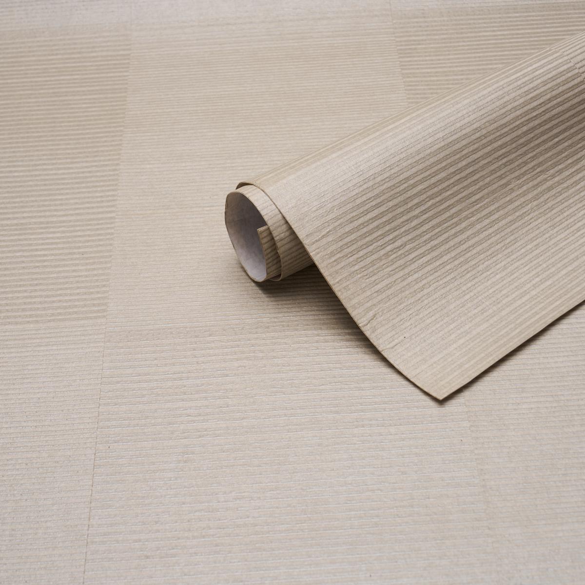 Schumacher Quinton Offset Rib Wallcovering Platinum Wallpaper ...