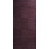 Schumacher Quinton Offset Rib Wallcovering Oxblood Wallpaper