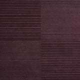 Schumacher Quinton Offset Rib Wallcovering Oxblood Wallpaper