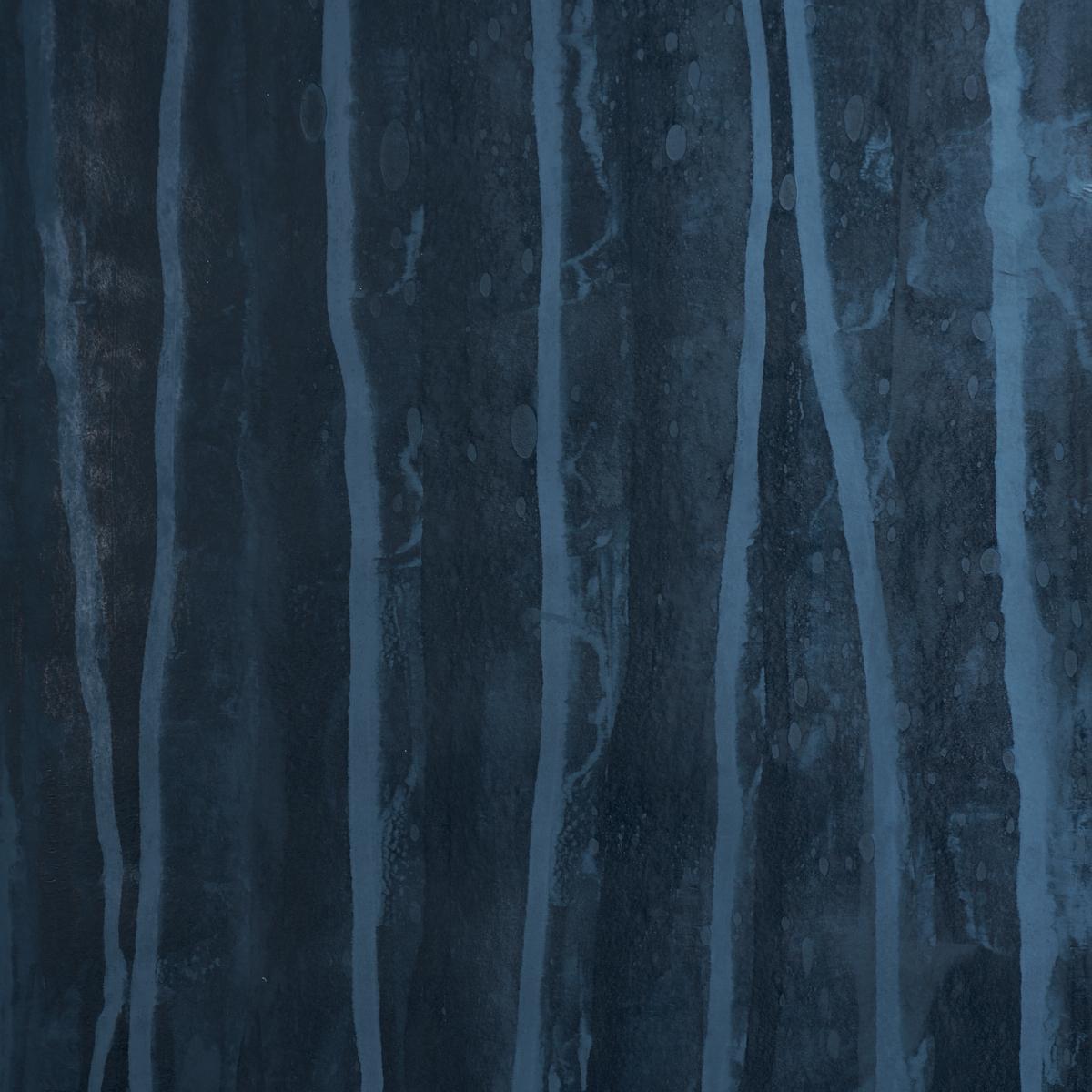 Schumacher Alden Organic Plaster Wallcovering Deep Sea Wallpaper