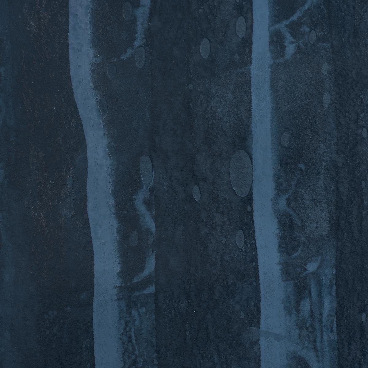 Schumacher Alden Organic Plaster Wallcovering Deep Sea Wallpaper