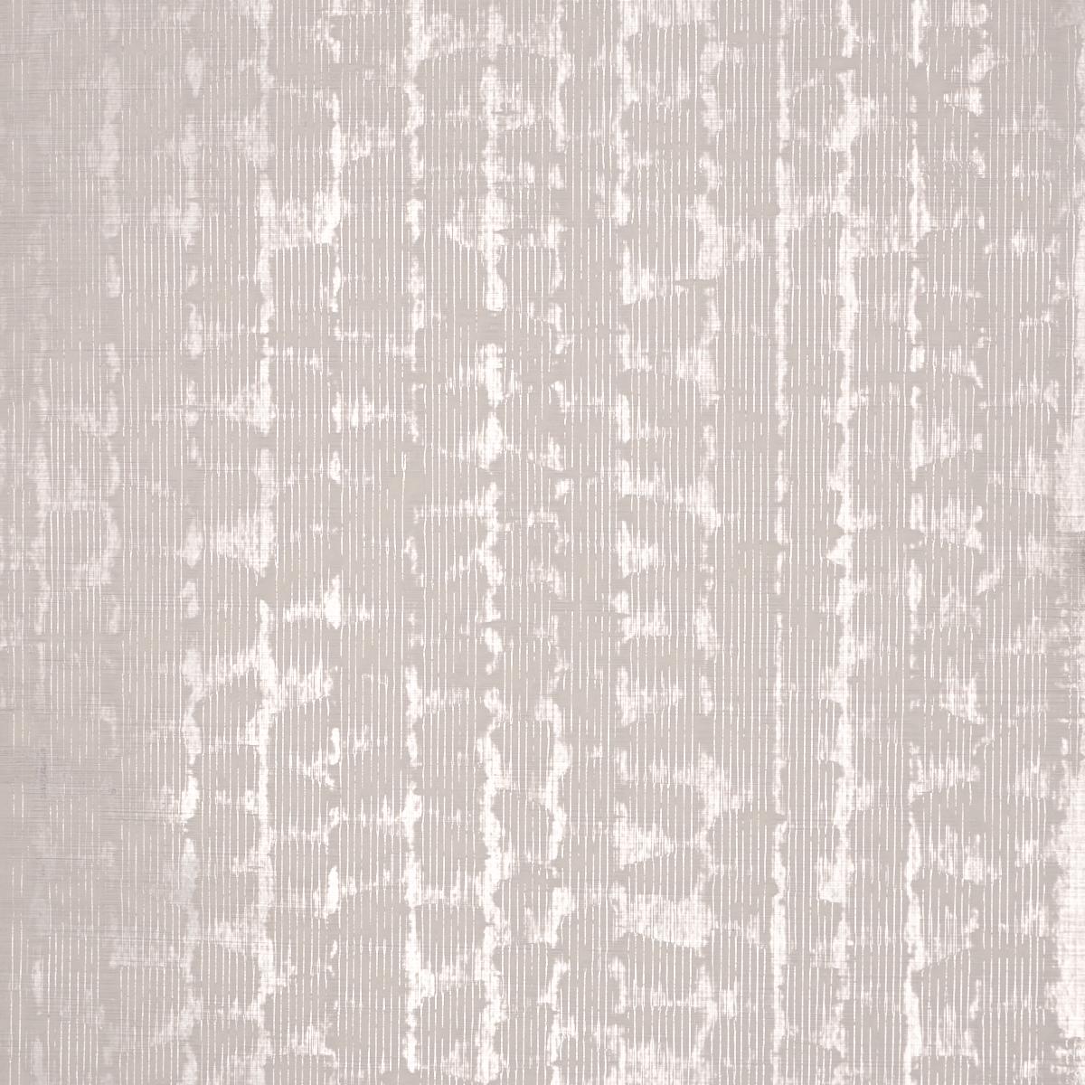 Schumacher Rune Pinstripe Wallcovering Silver Wallpaper