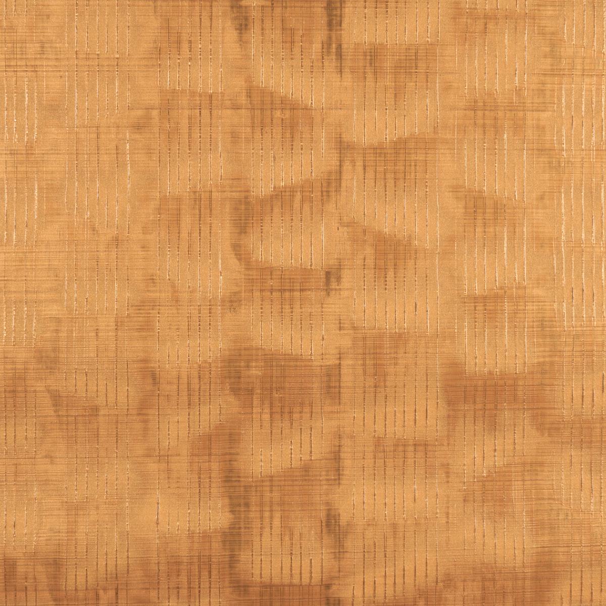 Schumacher Rune Pinstripe Wallcovering Gold Wallpaper