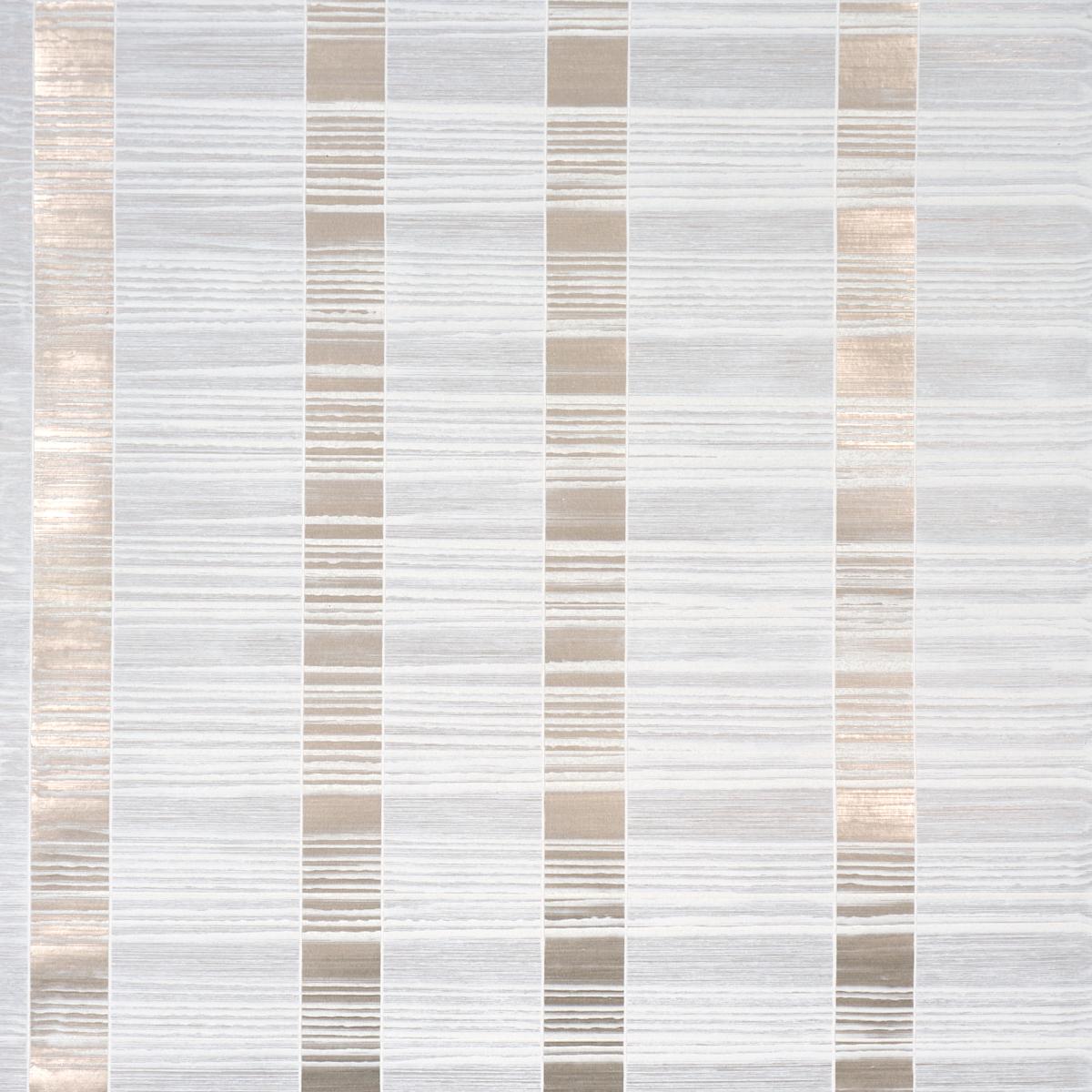 Schumacher Orren Ridged Wallcovering Pewter Wallpaper