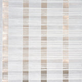 Schumacher Orren Ridged Wallcovering Pewter Wallpaper