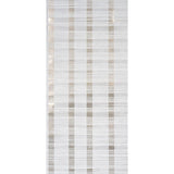 Schumacher Orren Ridged Wallcovering Pewter Wallpaper