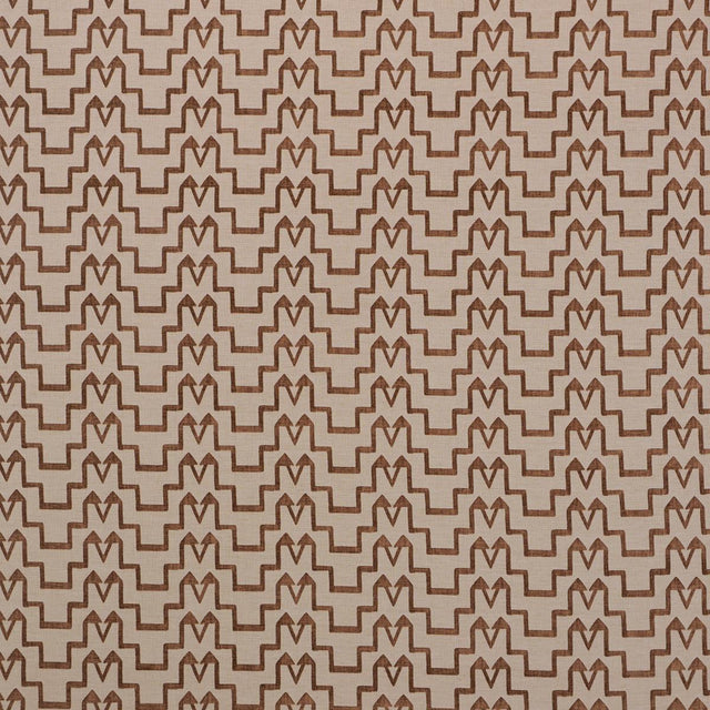 Schumacher Turkish Step Biscuit Fabric