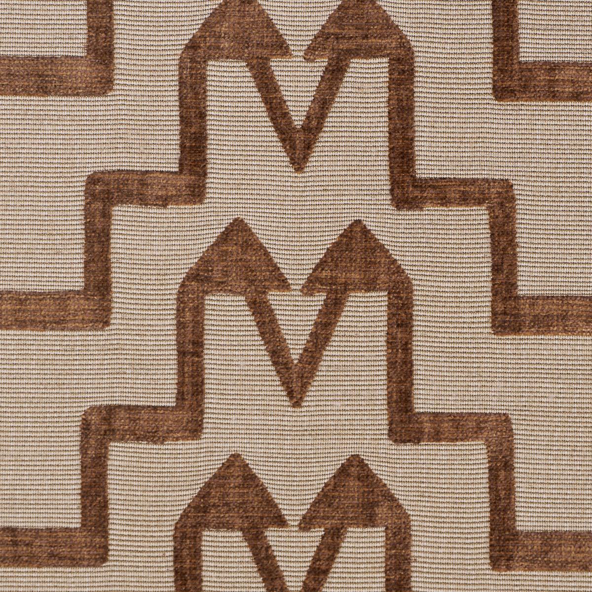 Schumacher Turkish Step Biscuit Fabric