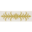Schumacher Ochre Acanthus Tape