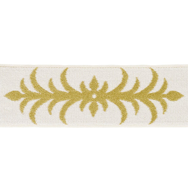 Schumacher Ochre Acanthus Tape