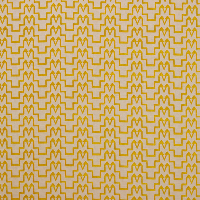 Schumacher Turkish Step Mimosa Glow Fabric
