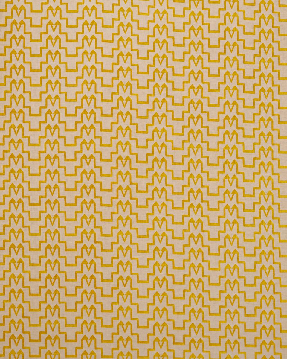 Schumacher Turkish Step Mimosa Glow Fabric