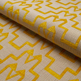 Schumacher Turkish Step Mimosa Glow Fabric