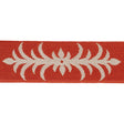Schumacher Terracotta Acanthus Tape
