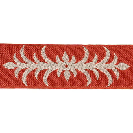 Schumacher Terracotta Acanthus Tape