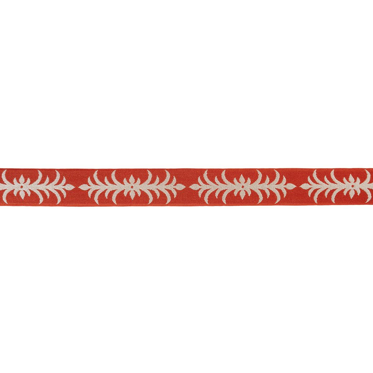 Schumacher Terracotta Acanthus Tape