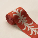 Schumacher Terracotta Acanthus Tape