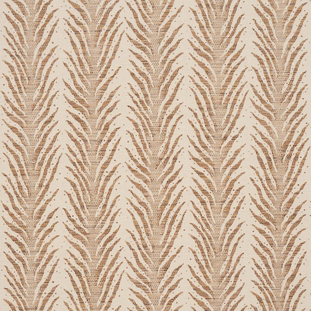 Schumacher Creeping Fern Biscuit Fabric