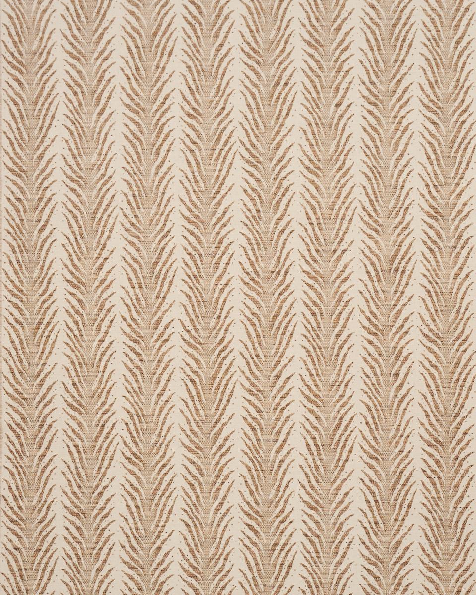 Schumacher Creeping Fern Biscuit Fabric