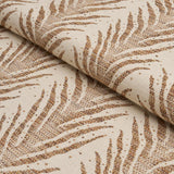 Schumacher Creeping Fern Biscuit Fabric