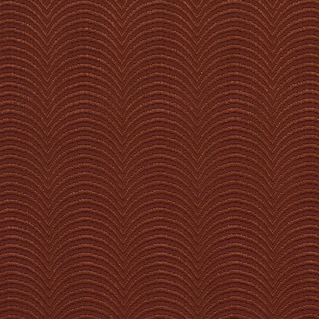 Schumacher Hurdles Performance Terracotta Fabric