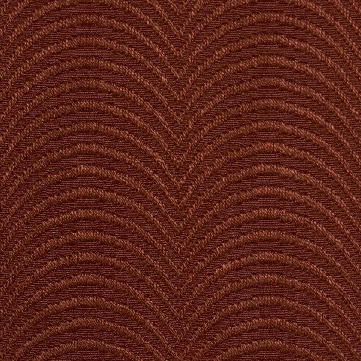 Schumacher Hurdles Performance Terracotta Fabric