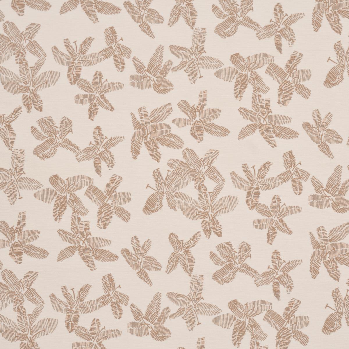 Schumacher Hibiscus Mistral Sand Fabric