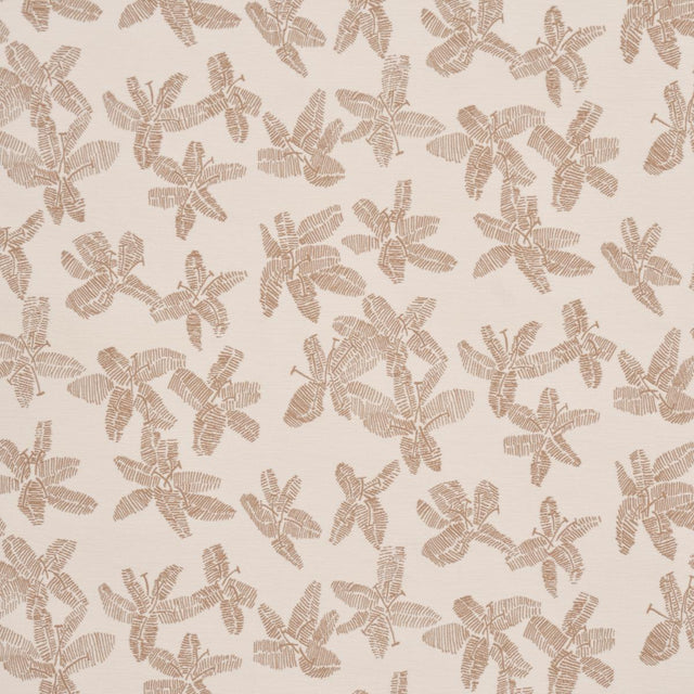 Schumacher Hibiscus Mistral Sand Fabric