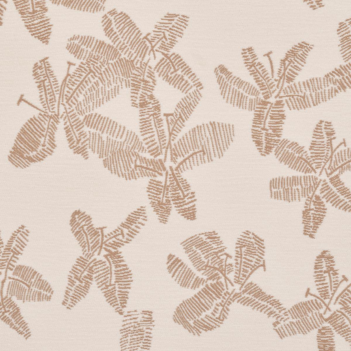 Schumacher Hibiscus Mistral Sand Fabric