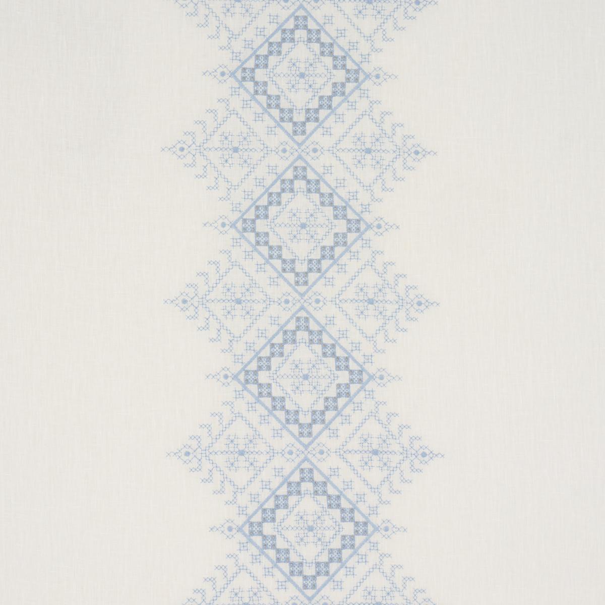 Schumacher Birgitta Sheer Sky Fabric