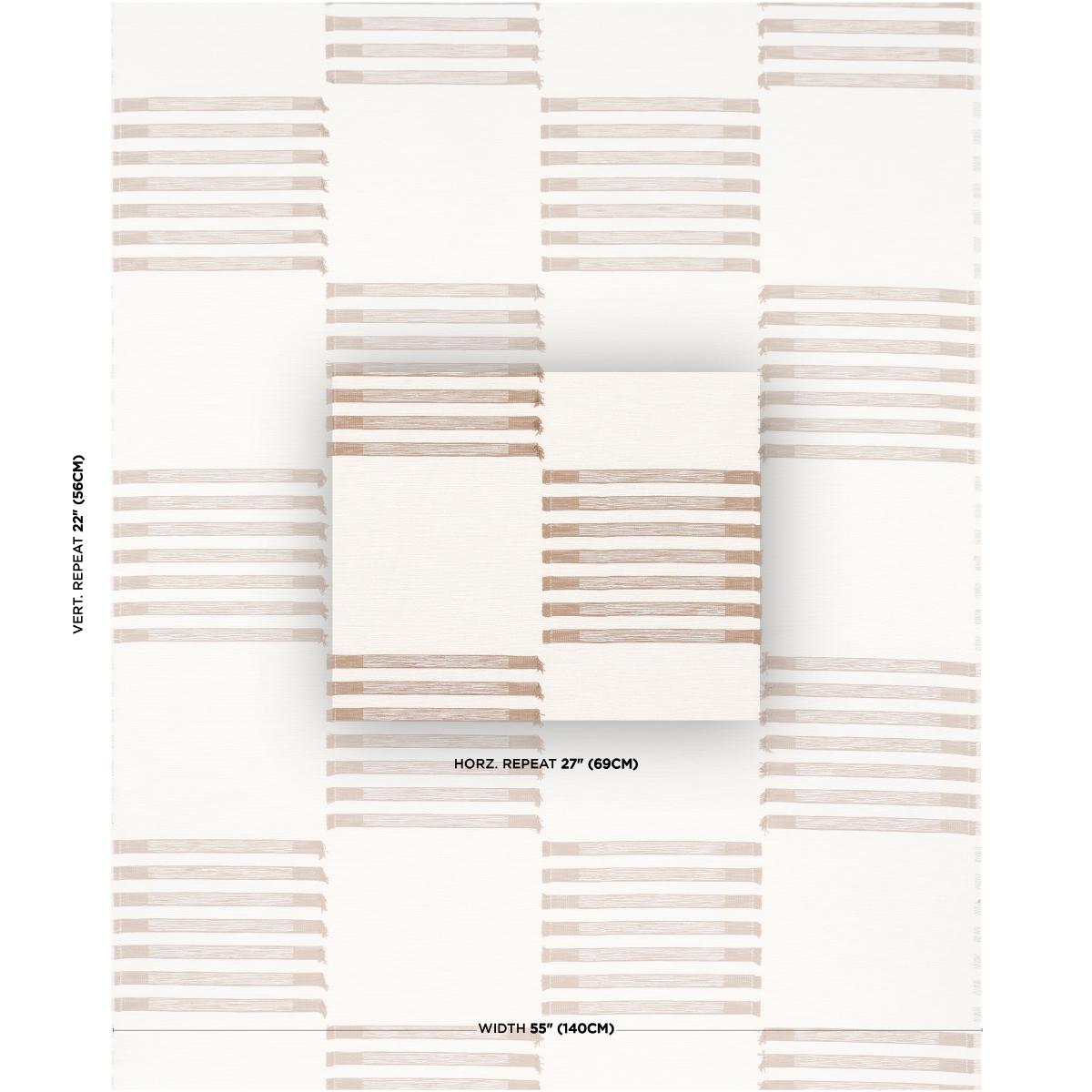 Schumacher Bryce Sheer Maple Fabric