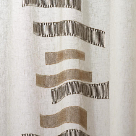 Schumacher Jensen Sheer Brown Fabric