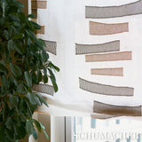 Schumacher Jensen Sheer Brown Fabric