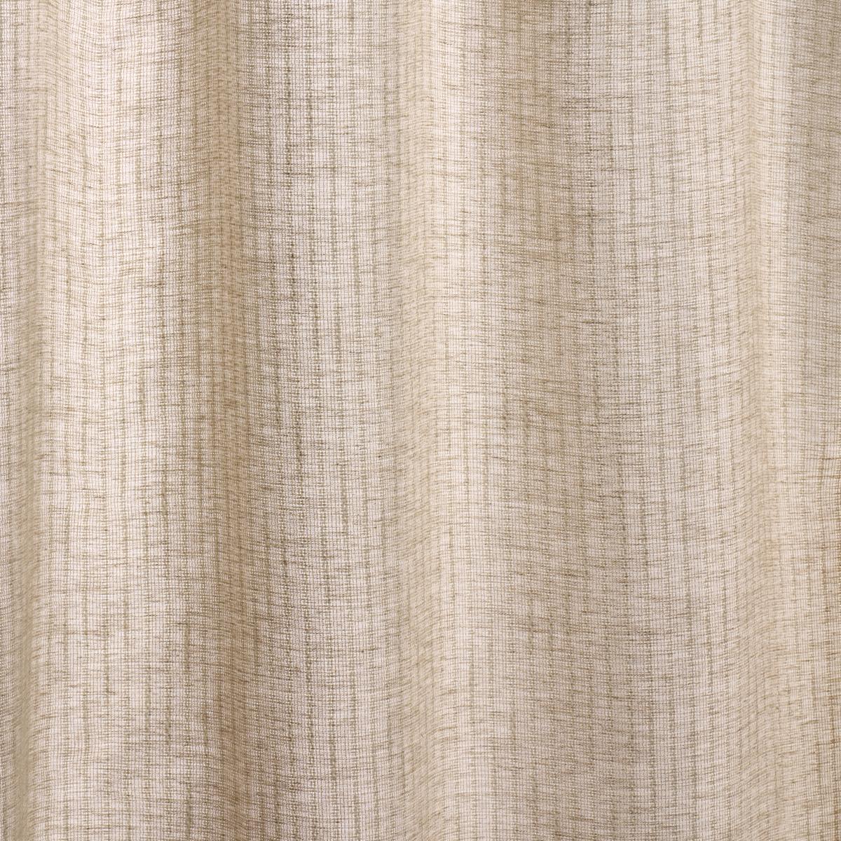 Schumacher Sea Drift Sheer Ivory & Natural Fabric