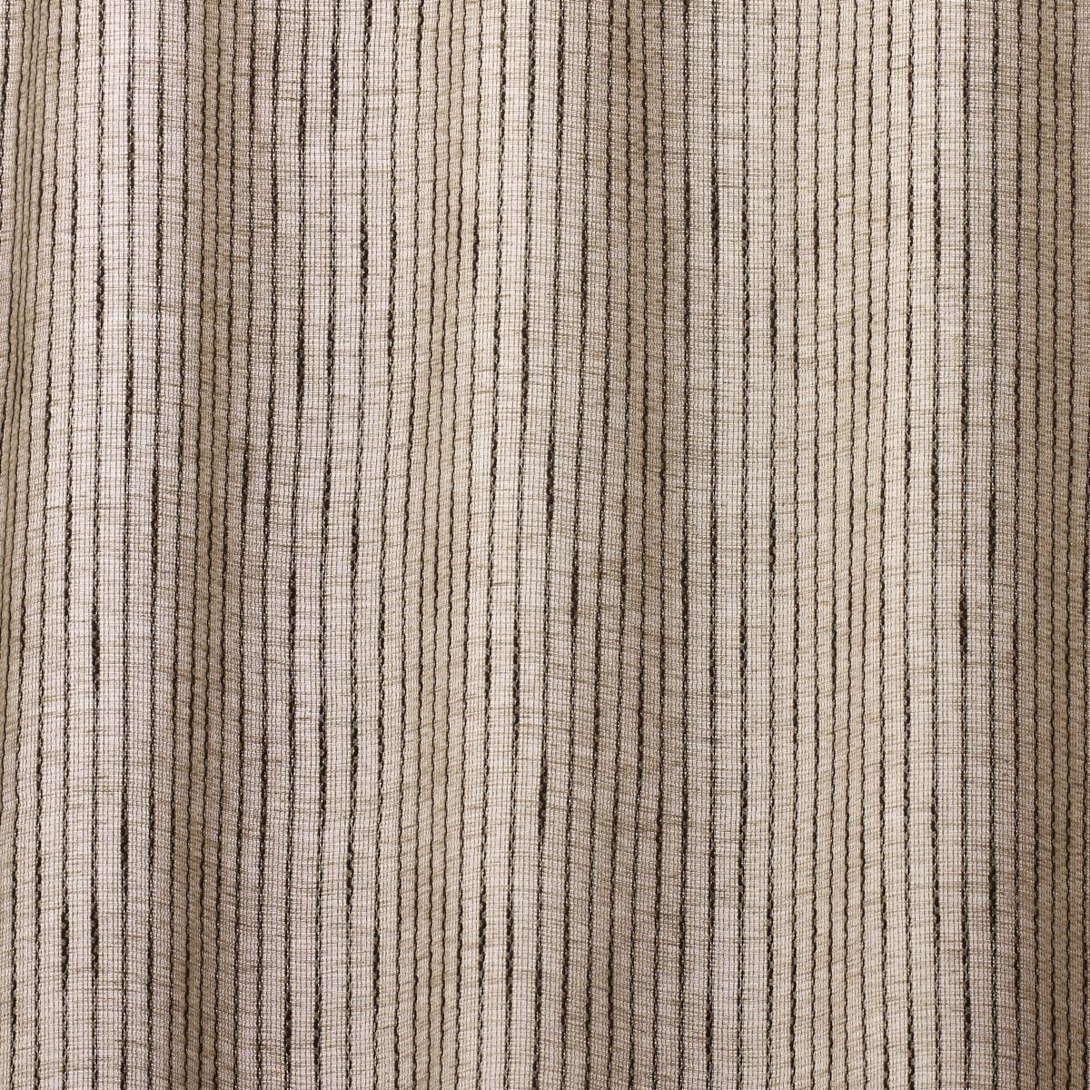 Schumacher Sea Drift Sheer Java & Natural Fabric