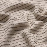 Schumacher Sea Drift Sheer Java & Natural Fabric