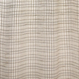 Schumacher Payton Linen Sheer Grid Black & White Fabric