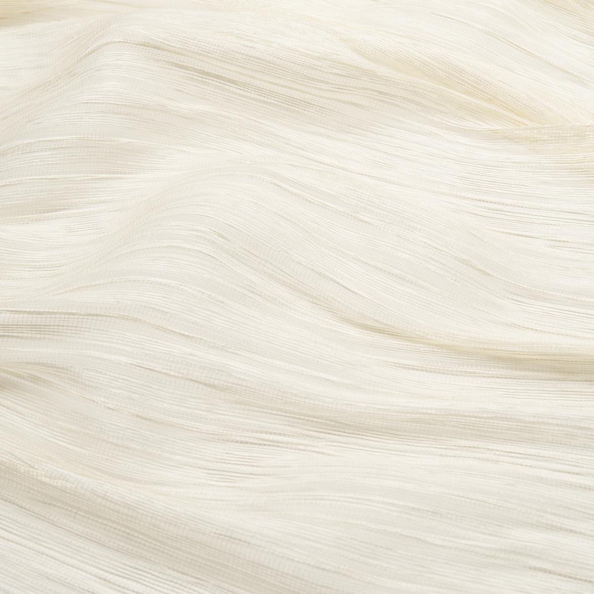 Schumacher Calloway Paper Sheer Ivory Fabric