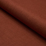 Schumacher Piet Performance Linen Terracotta Fabric