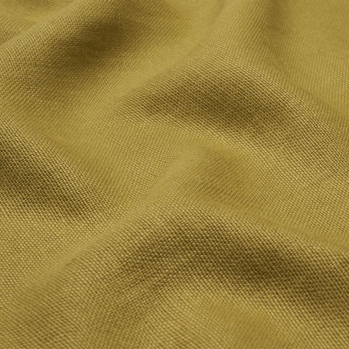 Schumacher Piet Performance Linen Olive Fabric