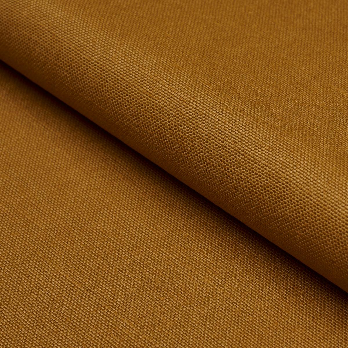 Schumacher Piet Performance Linen Camel Fabric