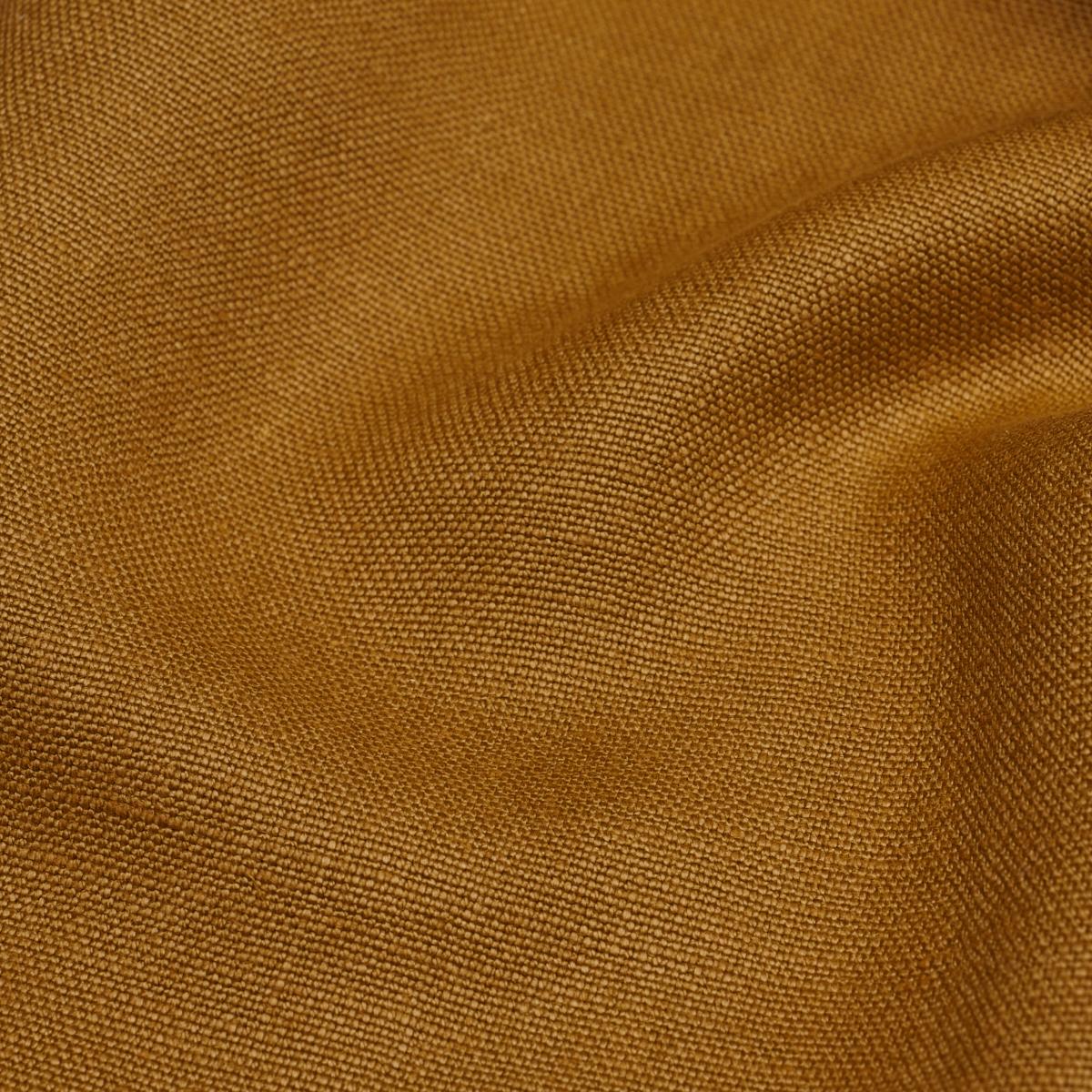 Schumacher Piet Performance Linen Camel Fabric